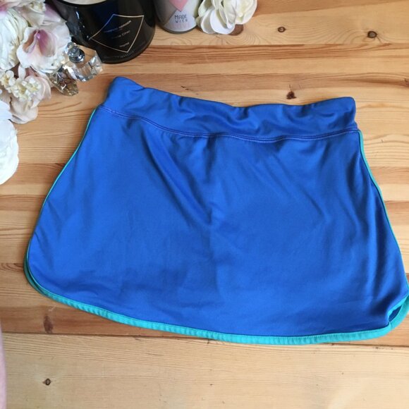 Athletics Bright Blue and Turquoise Skort, Super Cute, Athletics by Old Navy - Picture 7 of 13